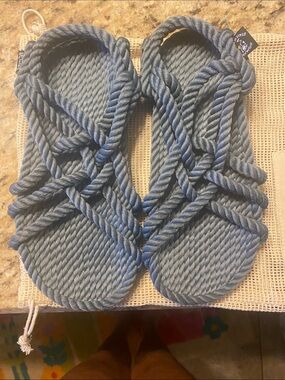 Nomadic  Blue rope sandals size 7